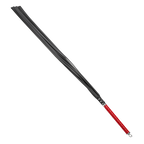 RISE - Lange Flogger (Harde Staarten) - Rood