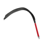 RISE - Lange Flogger (Harde Staarten) - Rood