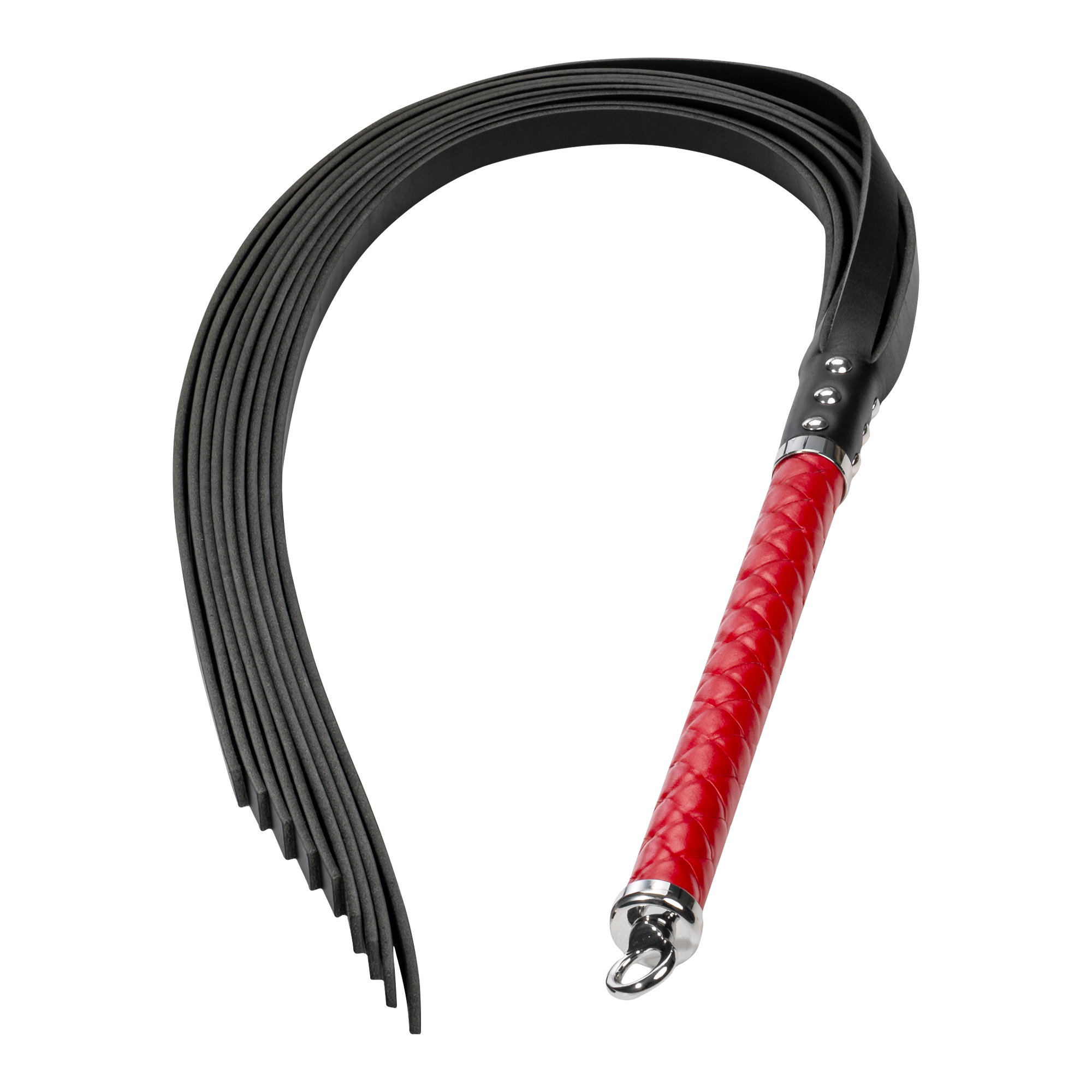 RISE - Lange Flogger (Harde Staarten) - Rood