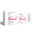 Strap-On-Me - Semi-Realistische Buigbare Strap-On Dildo Maat M - Roze