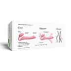 Strap-On-Me - Semi-Realistische Buigbare Strap-On Dildo Maat L - Roze