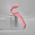 Strap-On-Me - Semi-Realistische Buigbare Strap-On Dildo Maat L - Roze