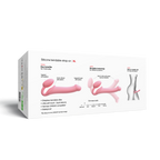 Strap-On-Me - Semi-Realistische Buigbare Strap-On Dildo Maat XL - Roze