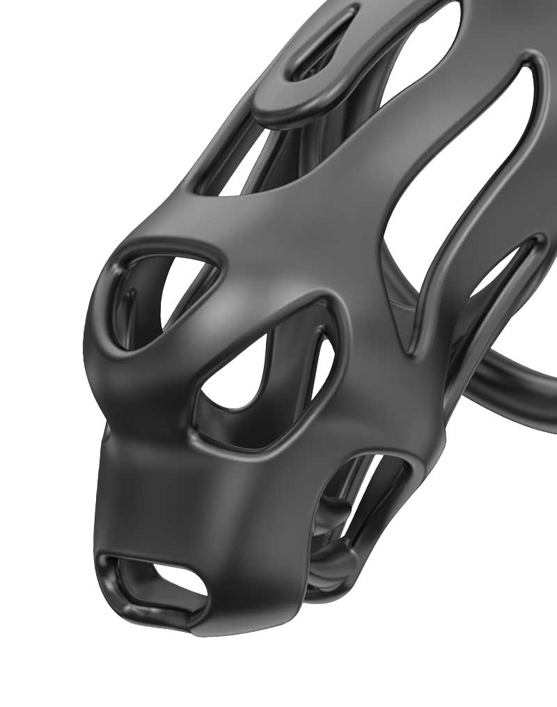 Rimba P-Cage - P-Cage PC07 - Peniskooi Maat M - Zwart