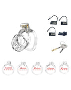 Rimba P-Cage - P-Cage PC08 - Peniskooi Maat S - Transparant