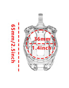 Rimba P-Cage - P-Cage PC11 - Peniskooi maat XS - Transparant