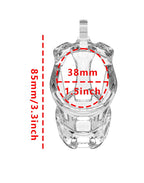 Rimba P-Cage - P-Cage PC11 - Peniskooi maat S - Transparant