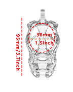 Rimba P-Cage - P-Cage PC11 - Peniskooi maat M - Transparant