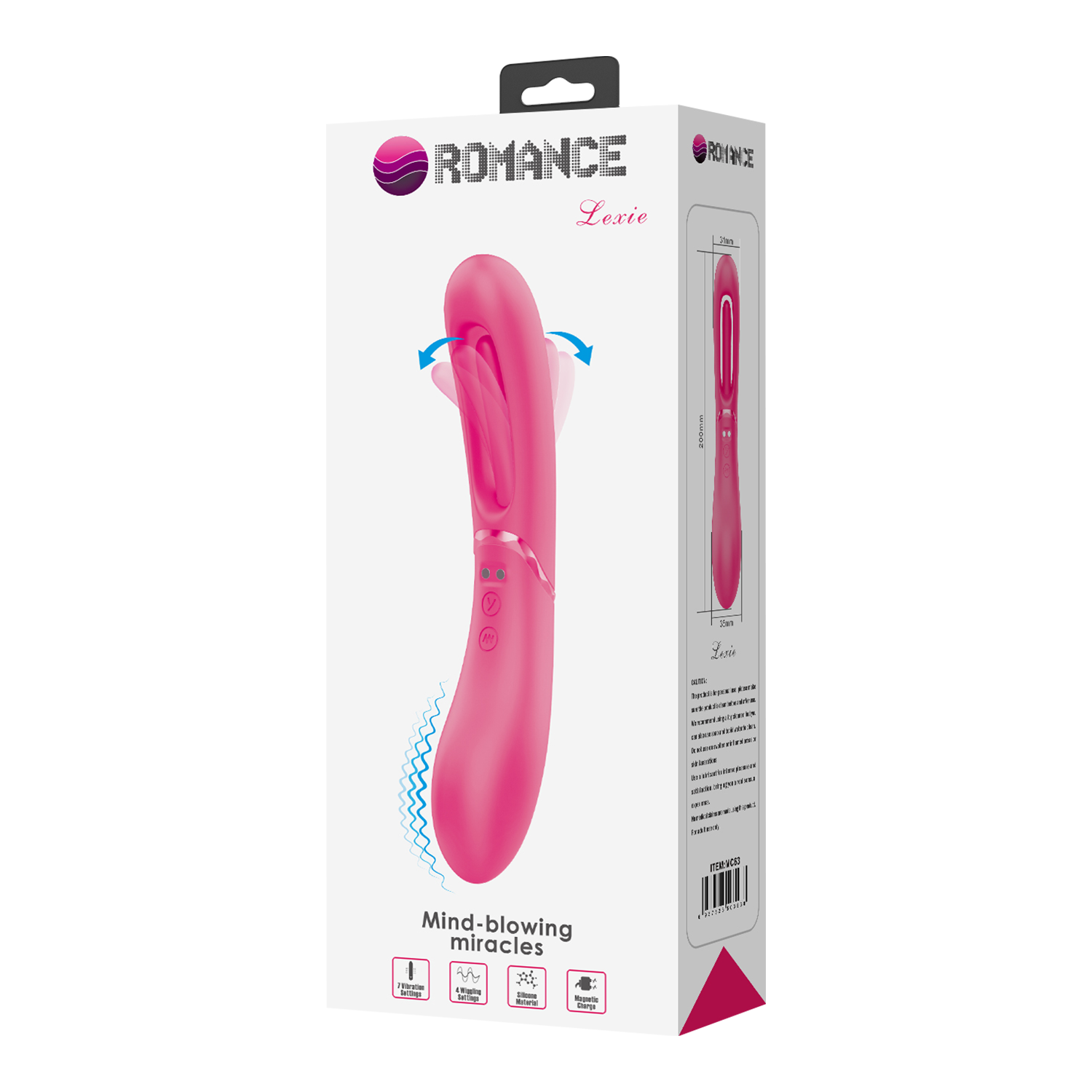 Pretty Love - Romance - Lexie - Vibrator - Roze
