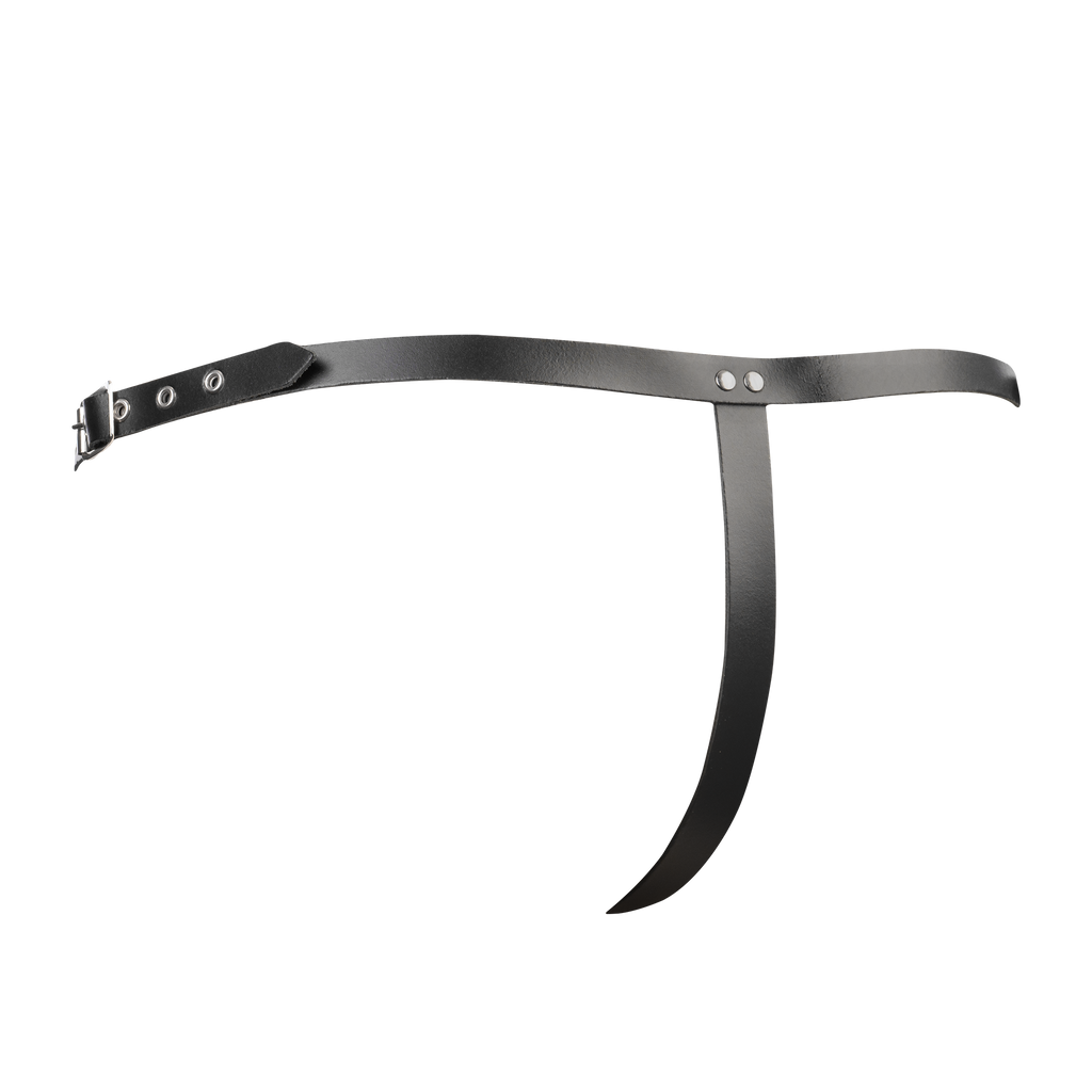 Rimba - Voorbind string met dildo (3.5 x 12 cm)