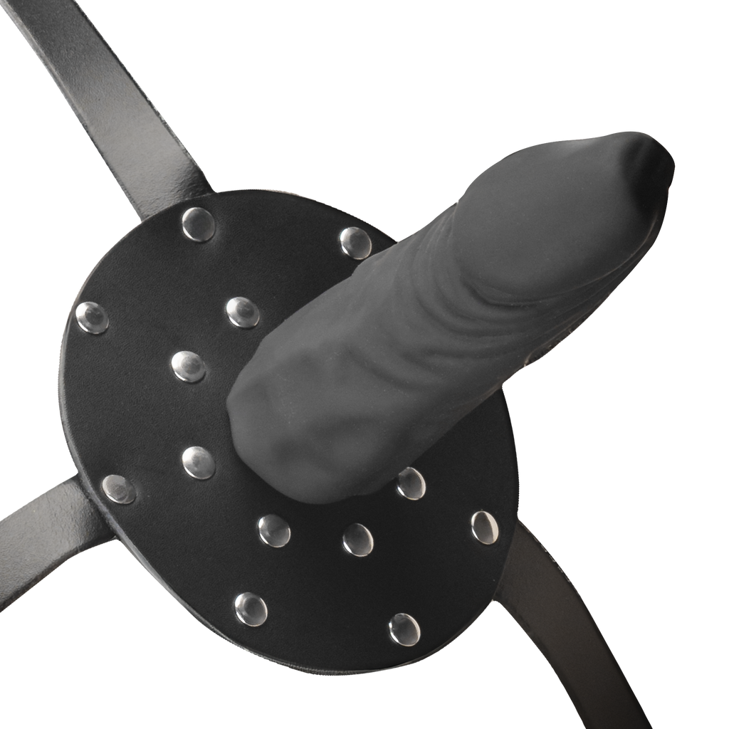 Rimba - Voorbind string met dildo (3.5 x 12 cm)