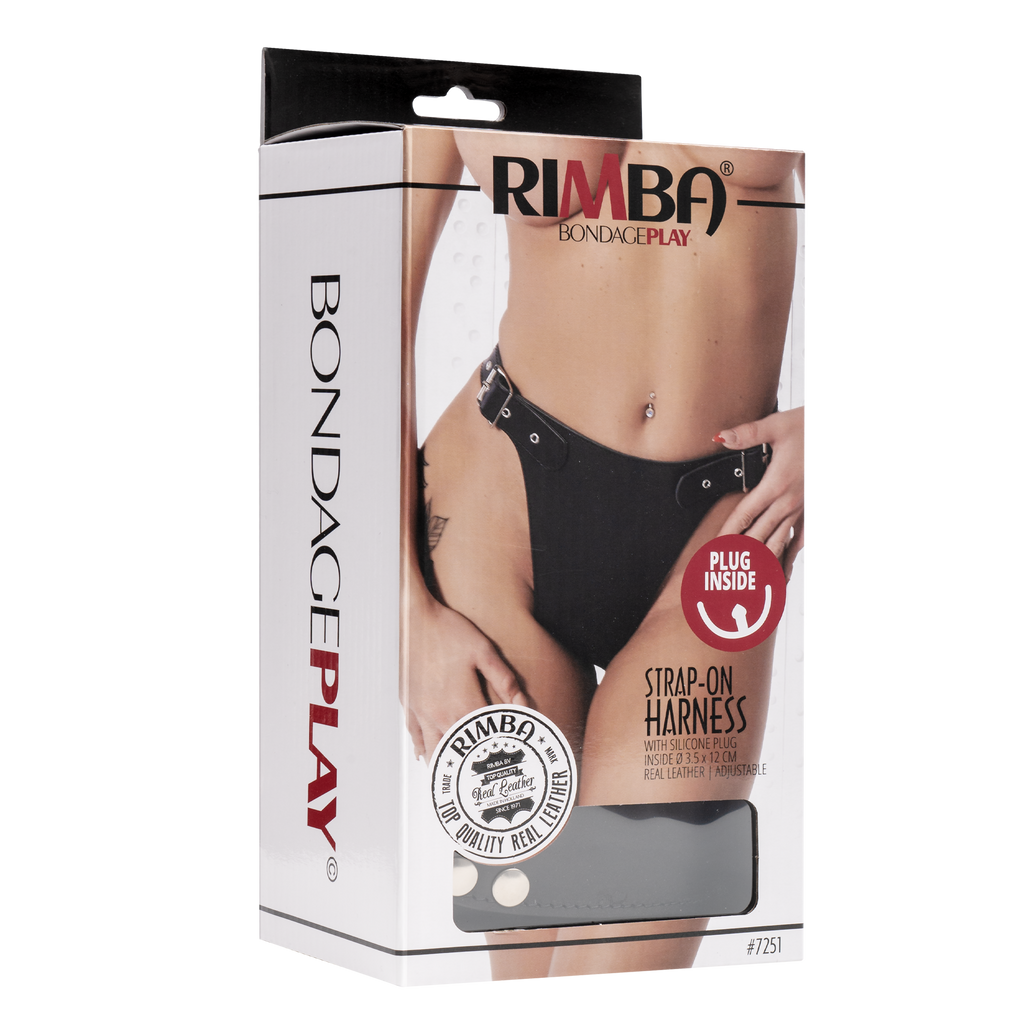 Rimba - Slip met dildo (3,5 x 12 cm.) naar binnen