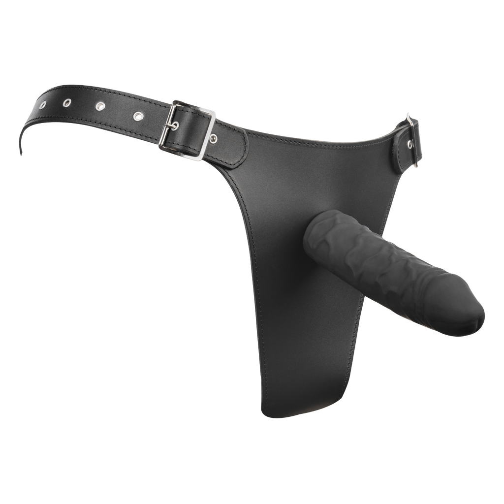 Rimba - Strap-on voorbindslip met dildo (4 x 17 cm.)