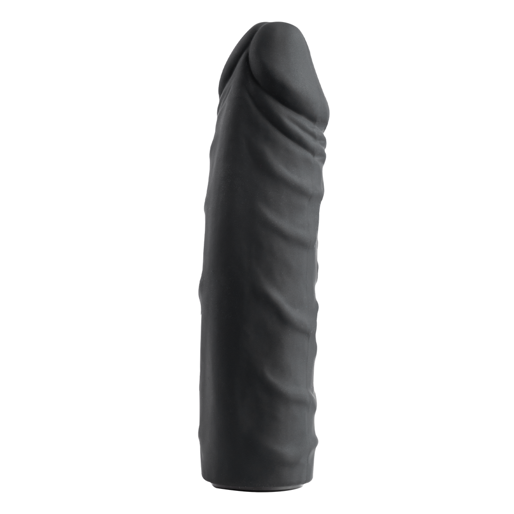 Rimba - Voorbind slip met dildo (3,5 x 12 cm.) naar binnen en (4x17 cm)naar buiten