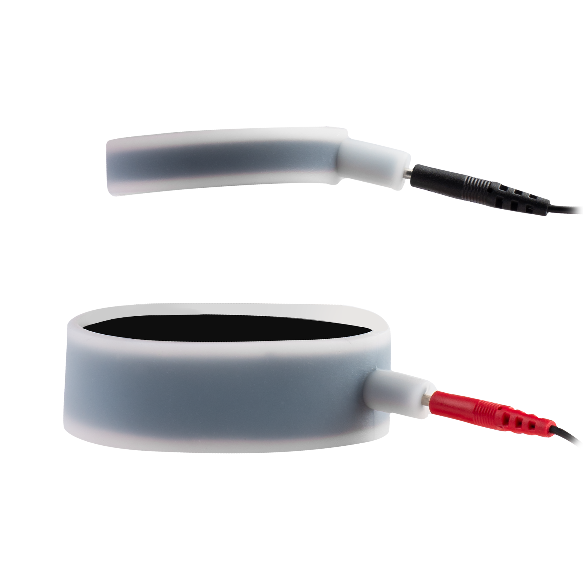 Rimba Electro Sex Siliconen Cock Ringen, uni polair. Plat model