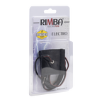 Rimba Electro Sex Lederen penisartikel met elastique,  bi-polair