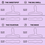 Bouncy Bliss - Classic - Zit-vibrator - Paars