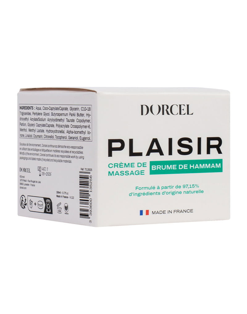 Dorcel - Plaisir - Brume De Hammam - Massagecrème - 150 ml