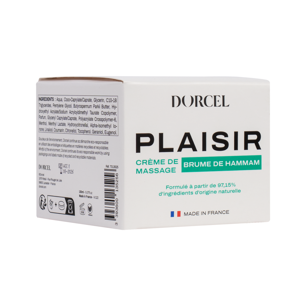 Dorcel - Plaisir - Brume De Hammam - Massagecrème - 150 ml