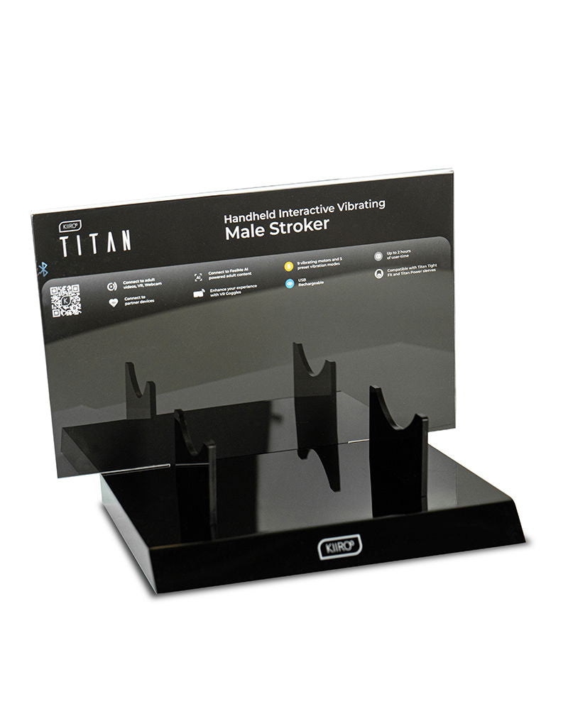 KIIROO - Titan displaystandaard - Zwart