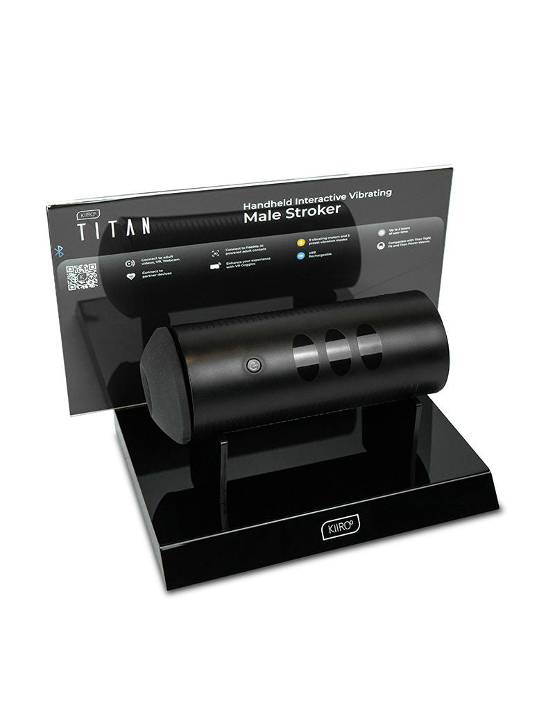 KIIROO - Titan displaystandaard - Zwart