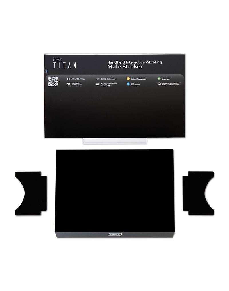 KIIROO - Titan displaystandaard - Zwart