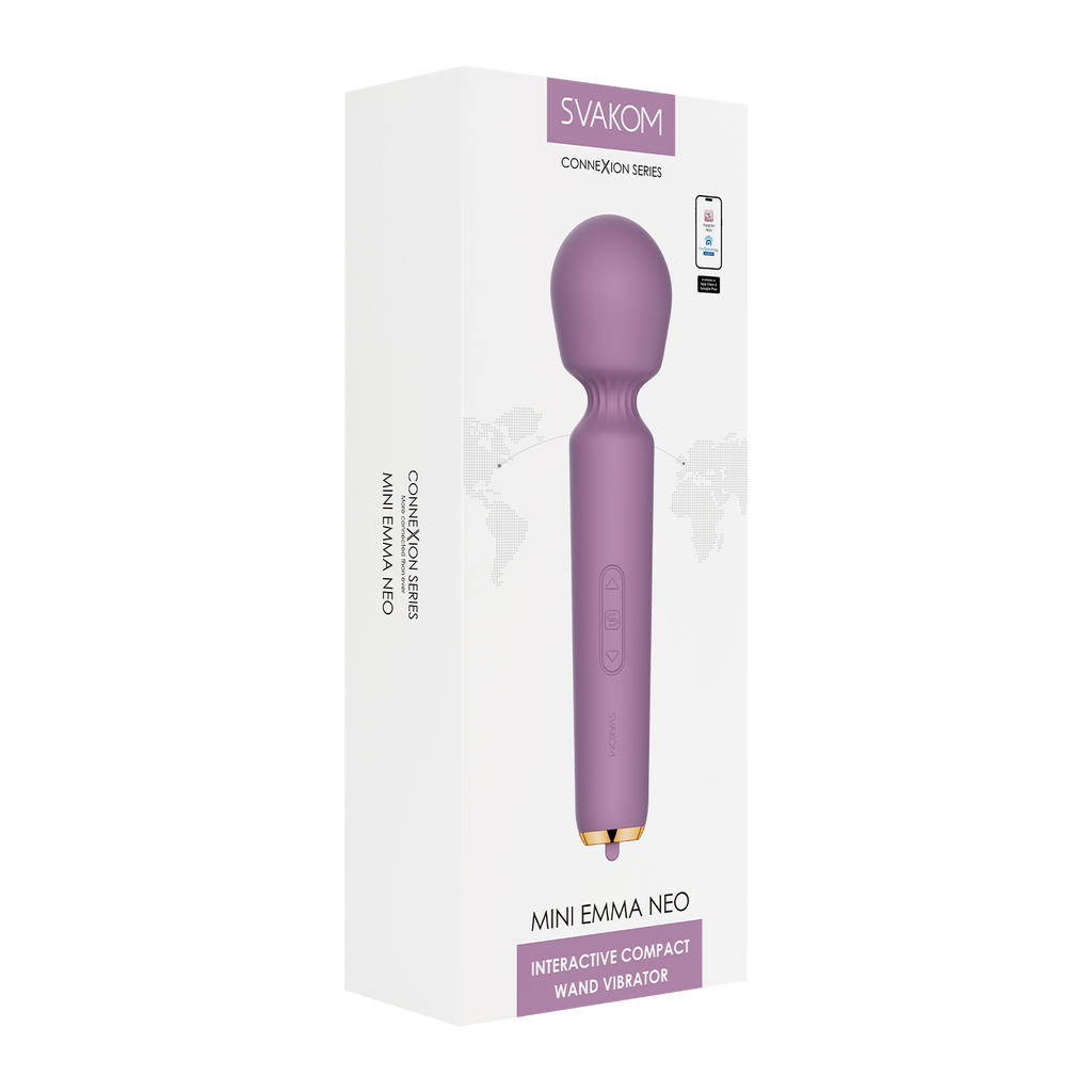 SVAKOM - Mini Emma Neo - Interactieve Compacte Wandvibrator - Roze