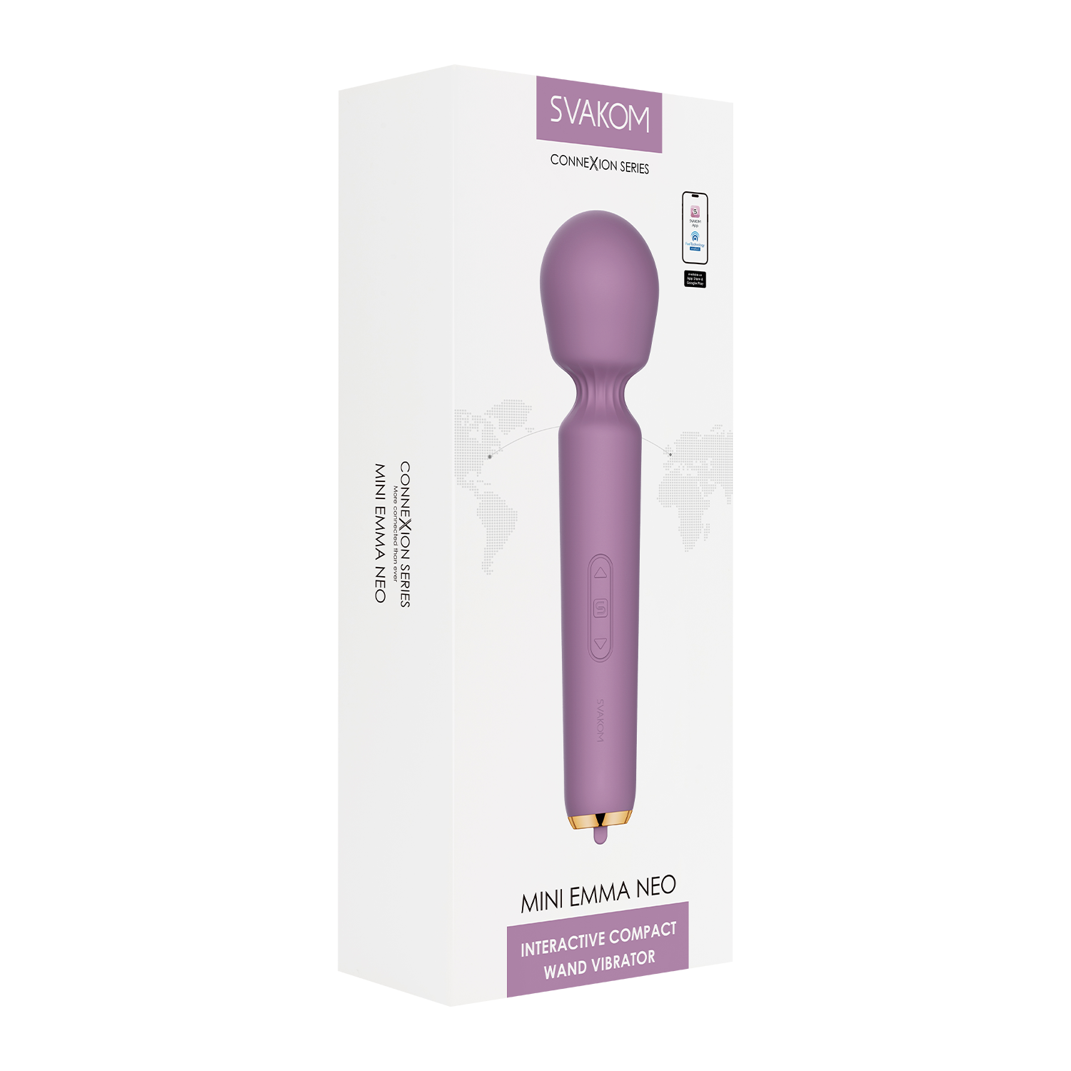 SVAKOM - Mini Emma Neo - Interactieve Compacte Wandvibrator - Roze
