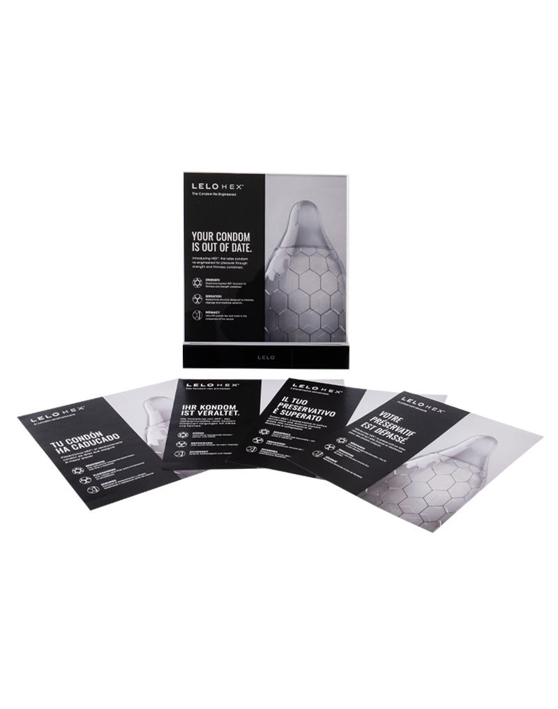 Lelo - Houder voor Hex Image Cards - Zwart