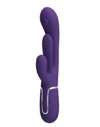 Pretty Love - Shania - Thrusting Rabbit Vibrator - Diep Paars