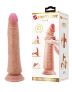 Pretty Love - Kable - Sliding Skin Realistische Dildo 21cm - Licht Bruin