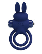 Pretty Love - Darey - Rabbit Cock Ring - Donkerblauw