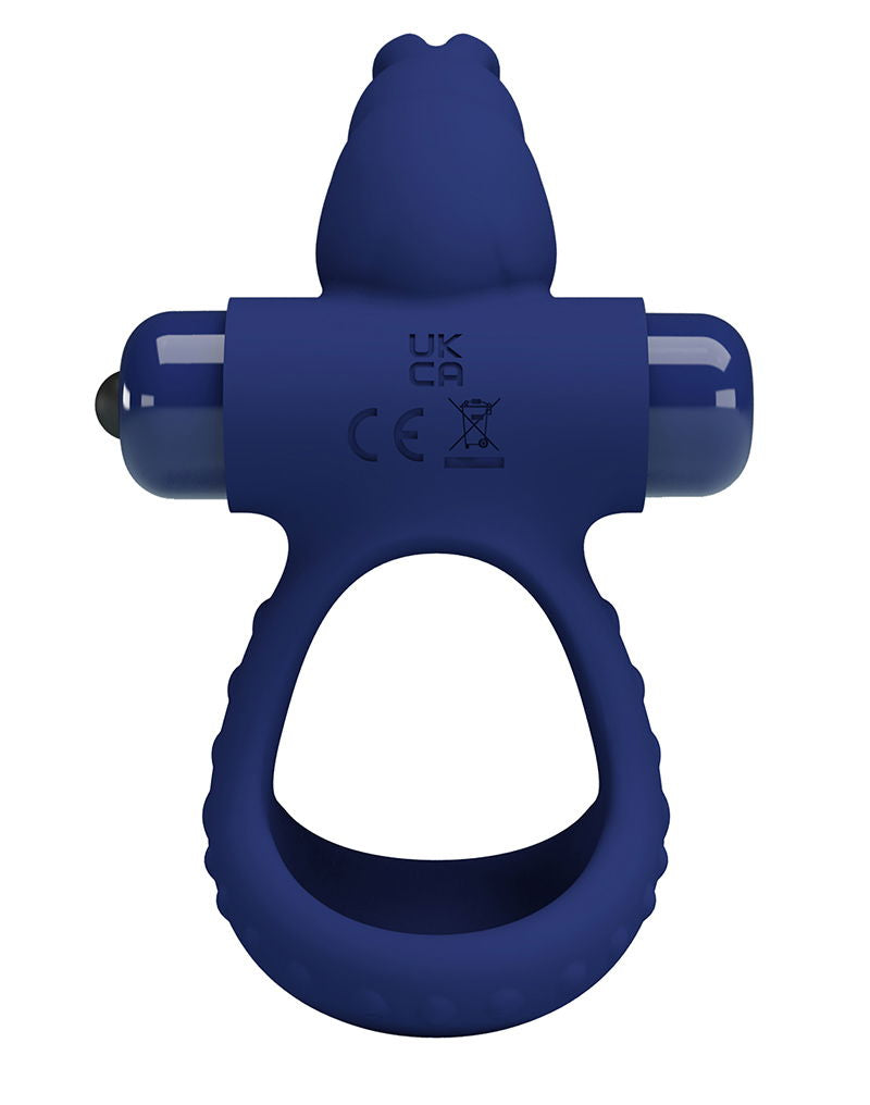 Pretty Love - Luchito - Rabbit Cock Ring - Donkerblauw