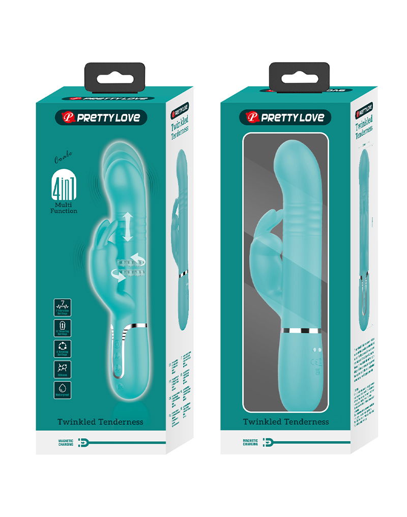 Pretty Love - Coale - Rabbit Vibrator - Groen
