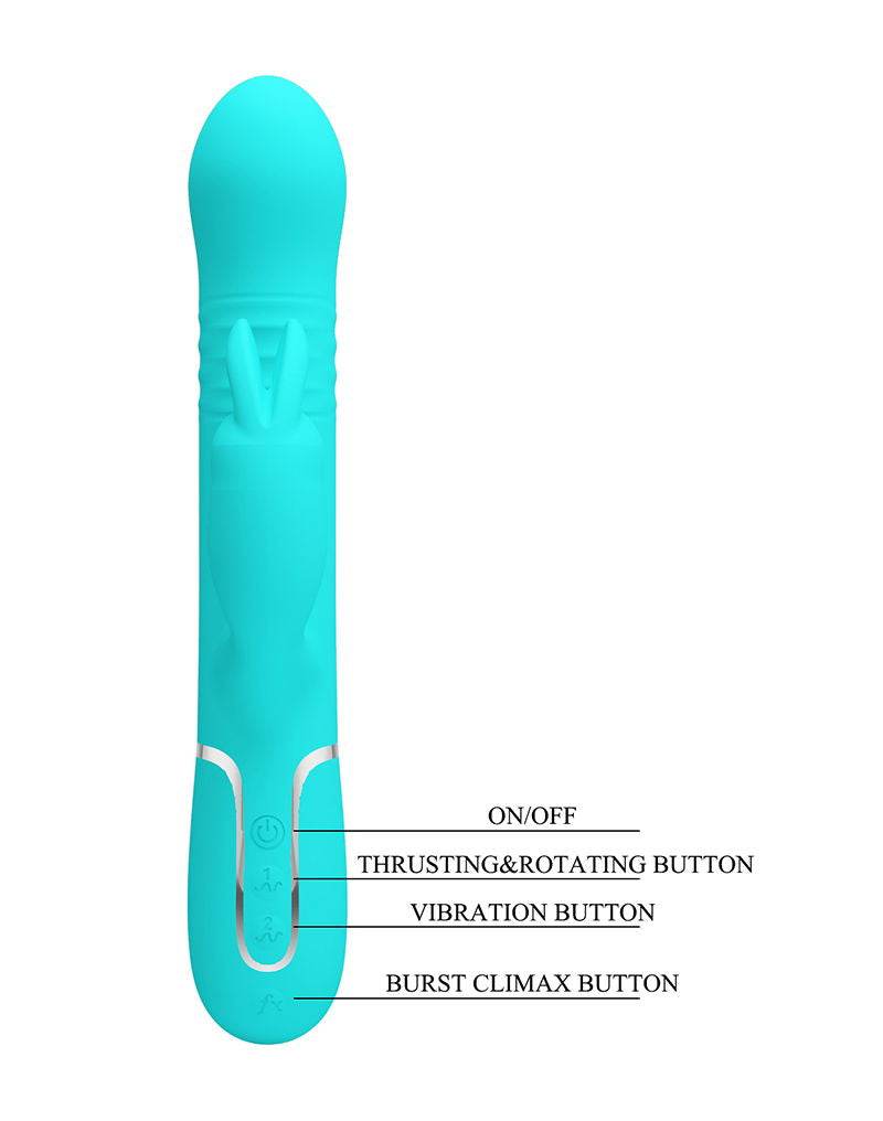 Pretty Love - Coale - Rabbit Vibrator - Groen
