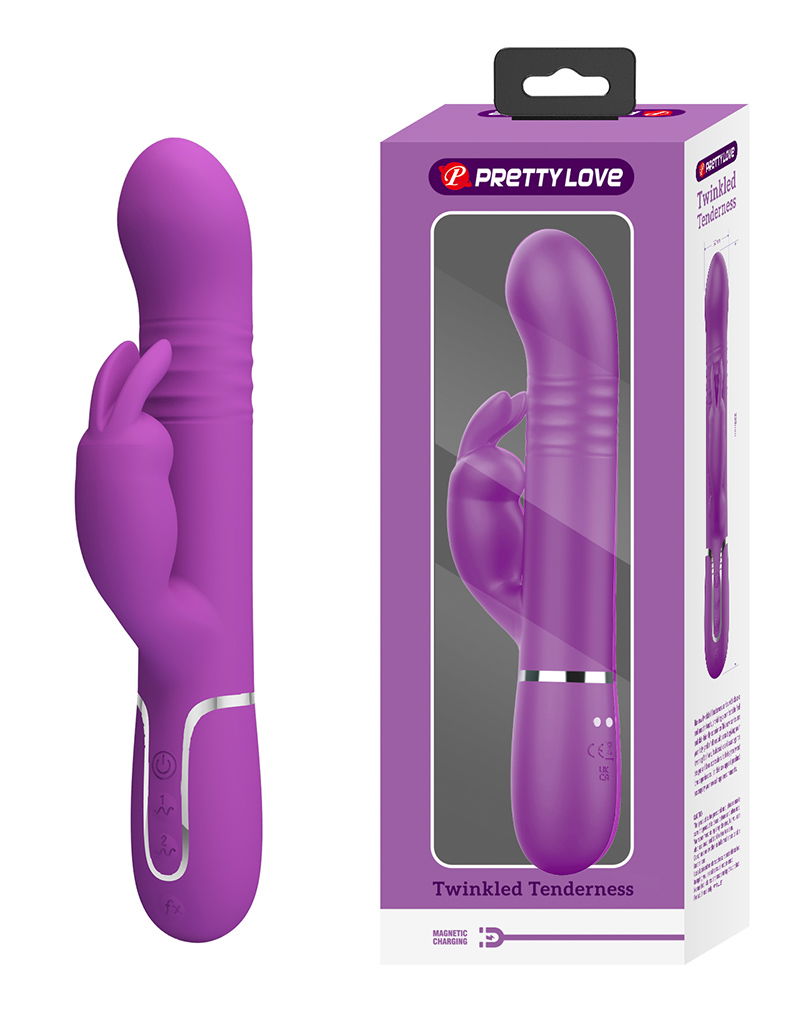 Pretty Love - Coale - Rabbit Vibrator - Diep Paars