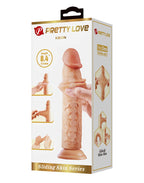 Pretty Love - Keon - Sliding Skin Realistic Dildo 21,4cm - Nude