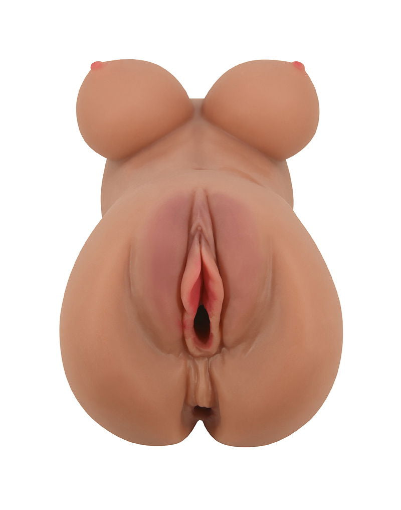 Crazy Bull - Hannah - Premium Dual Channel Male Masturbator - Bruin