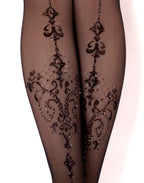 Ballerina - Fantasy Hold Ups - Kousen (20 denier) - Zwart