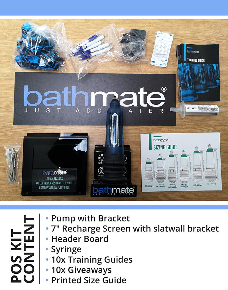 Bathmate - Compleet POS Set