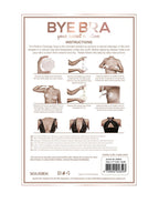 Bye Bra - Perfect Decolleté Tape A-F - Nude (3-6 paar)