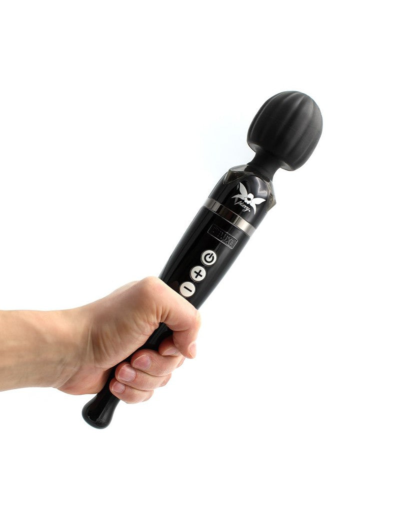 Pixey Deluxe Rechargeable Wand - Zwart