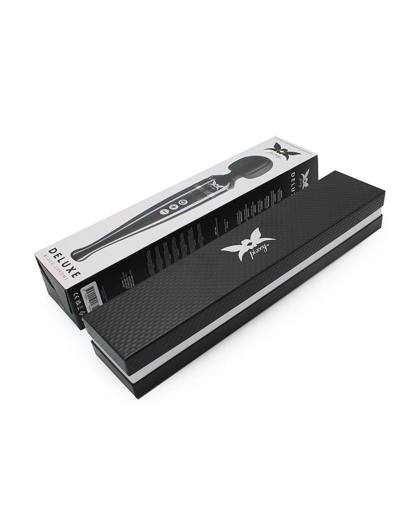 Pixey Deluxe Rechargeable Wand - Zwart