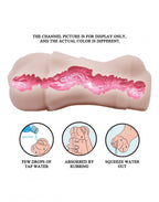 Crazy Bull - Soft Vagina Masturbator with vibration