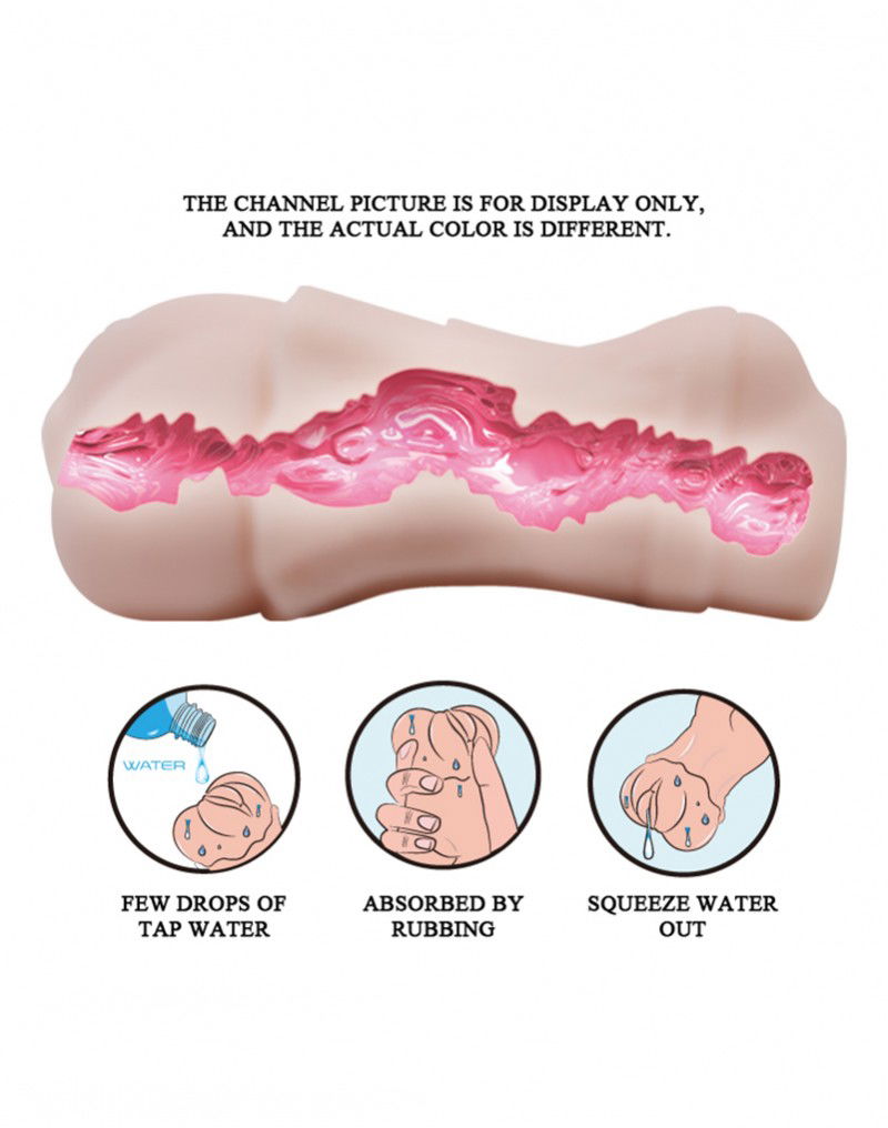 Crazy Bull - Soft Vagina Masturbator with vibration