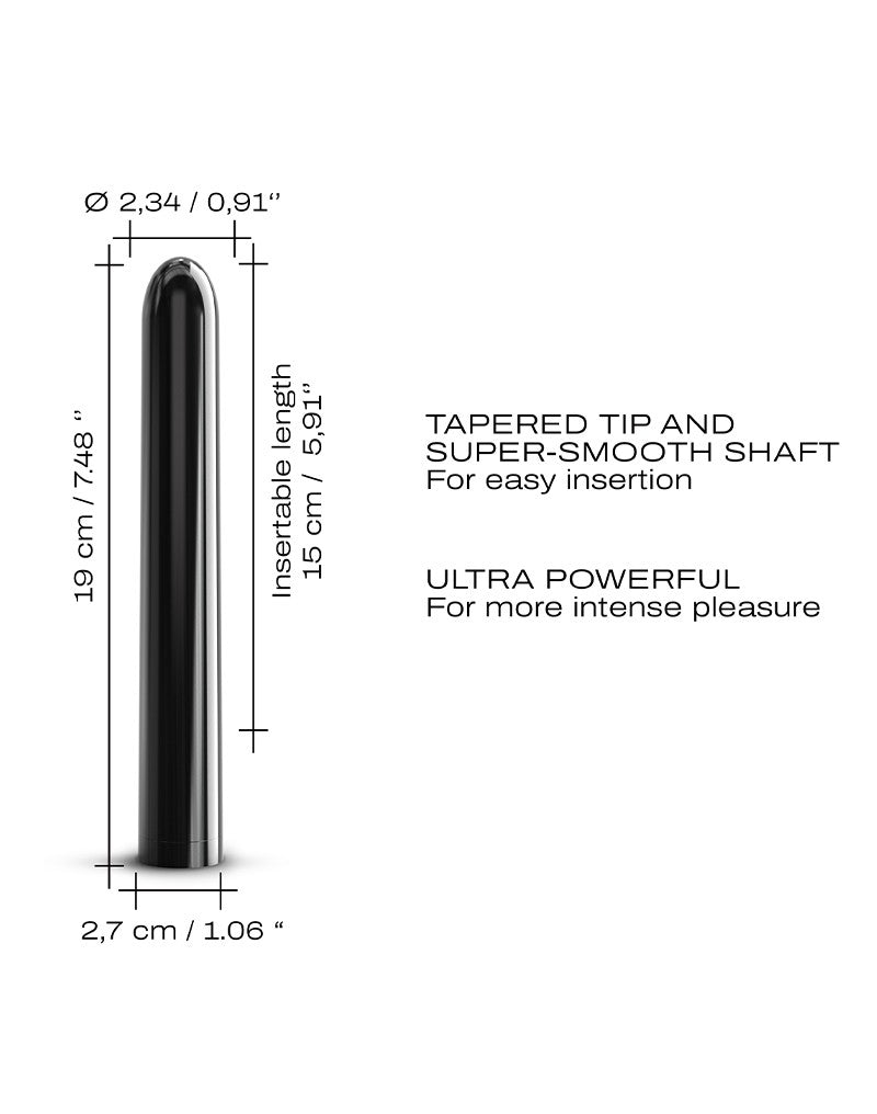 Dorcel - Black Muse 2.0 - Bullet Vibrator - Zwart