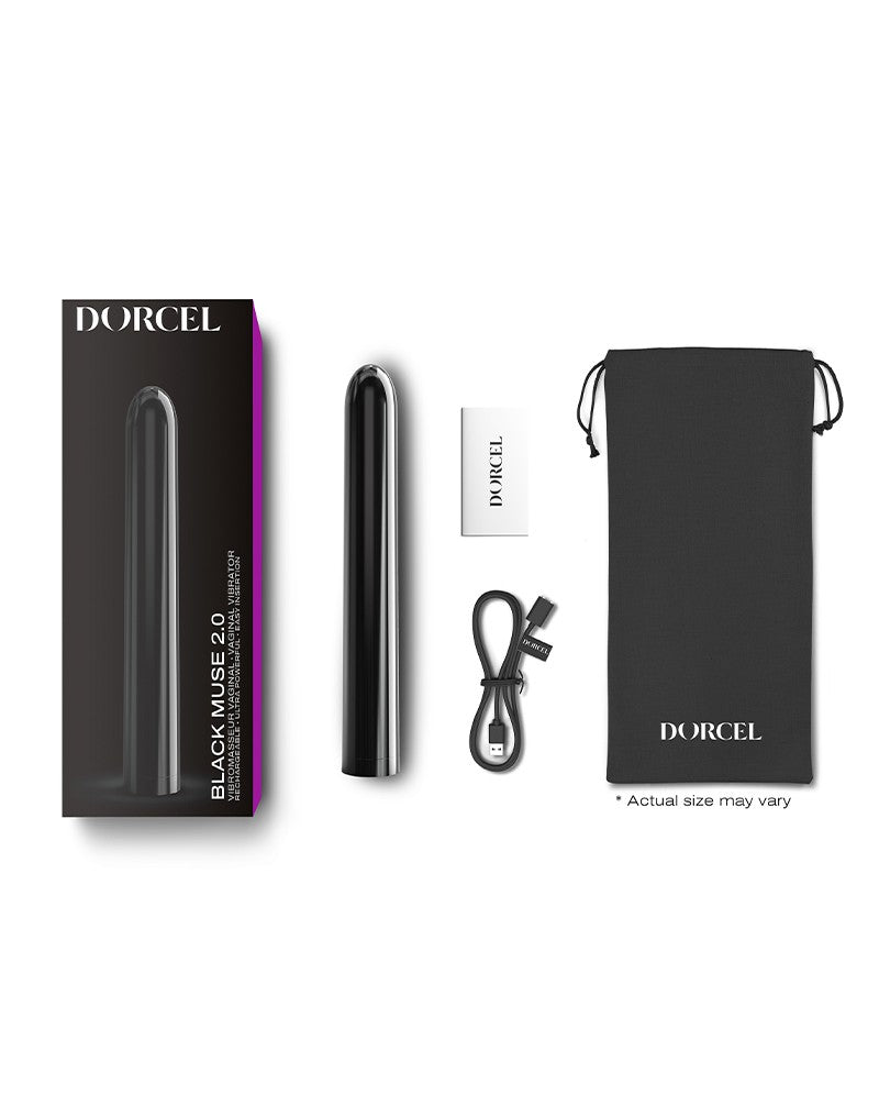 Dorcel - Black Muse 2.0 - Bullet Vibrator - Zwart