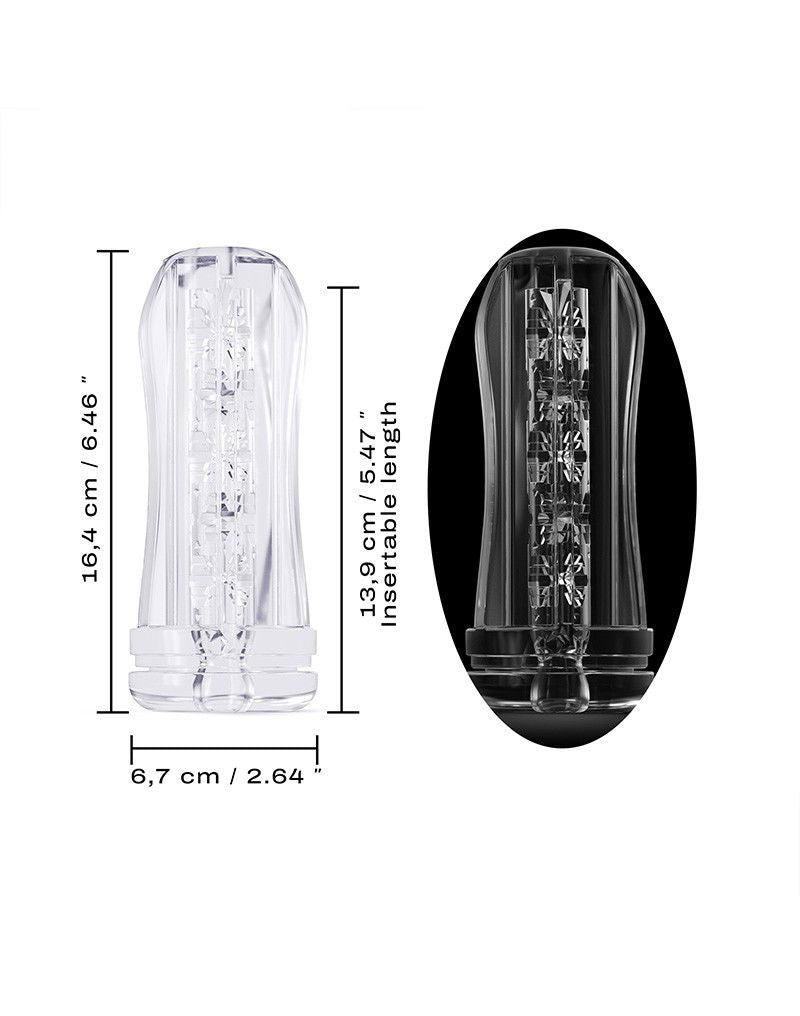 Dorcel - Deep Blow Extrem - Sleeve voor Masturbator - Transparant