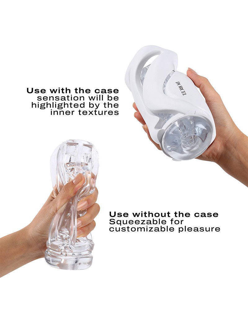 Dorcel - Deep Blow - Masturbator met Sleeve - Wit