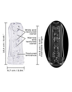 Dorcel - Deep Blow Multi Sensation - Sleeve voor Masturbator - Transparant